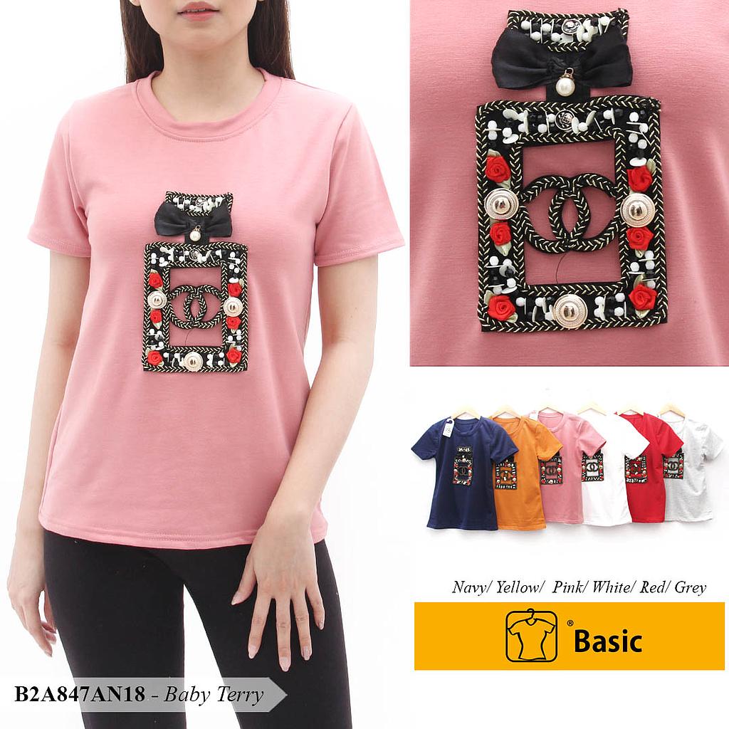 VENY ATASAN OBLONG LEHER BULAT BASIC + AP BOTOL c. KANCING