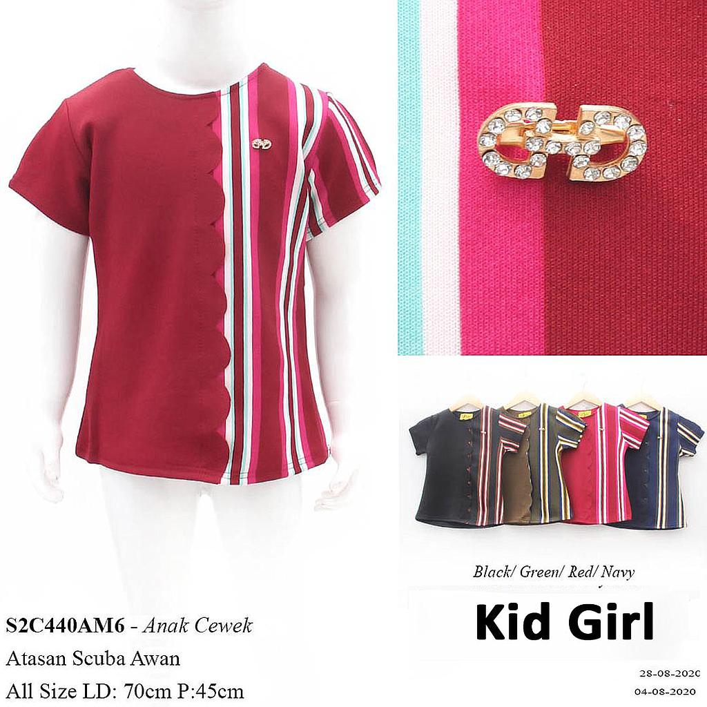 ALIKA ATASAN KIDS VARIASI LASER CUT AWAN + BROS