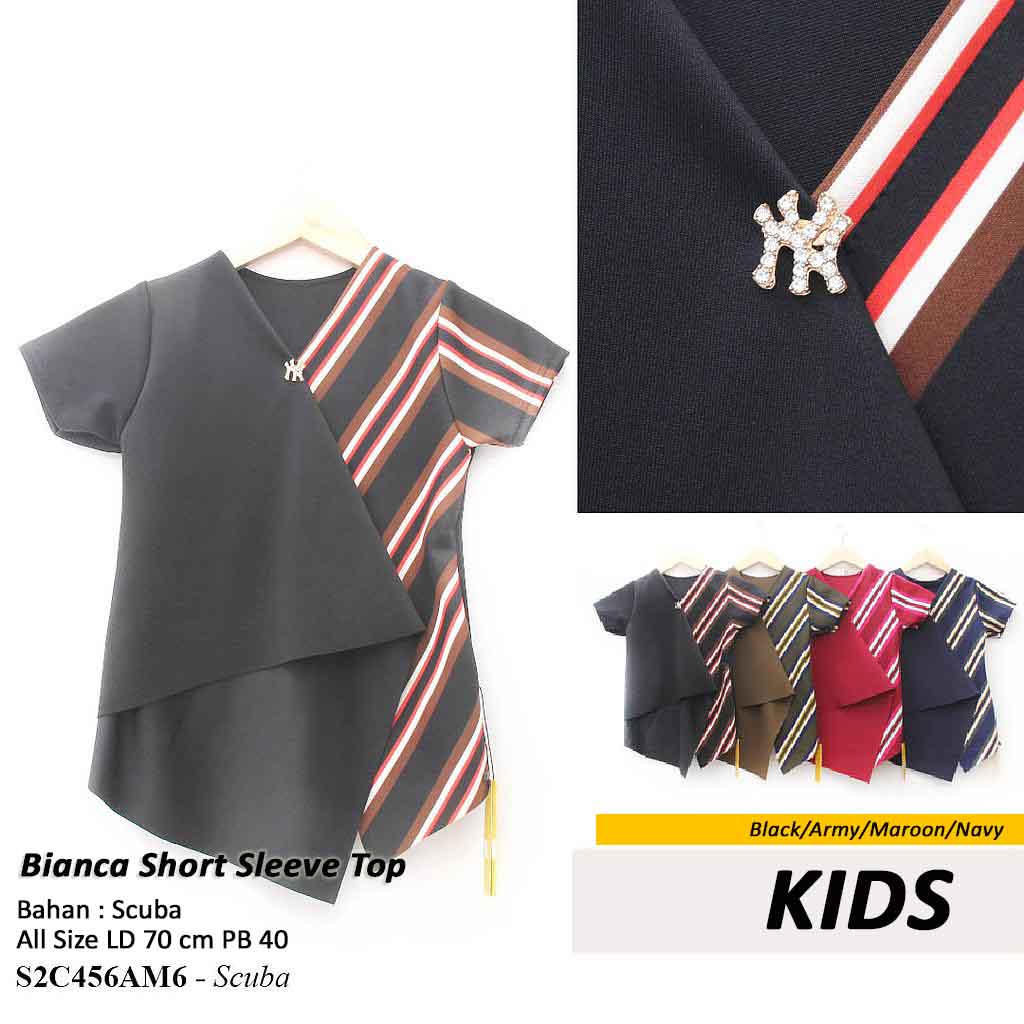 Bianca short sleeve top