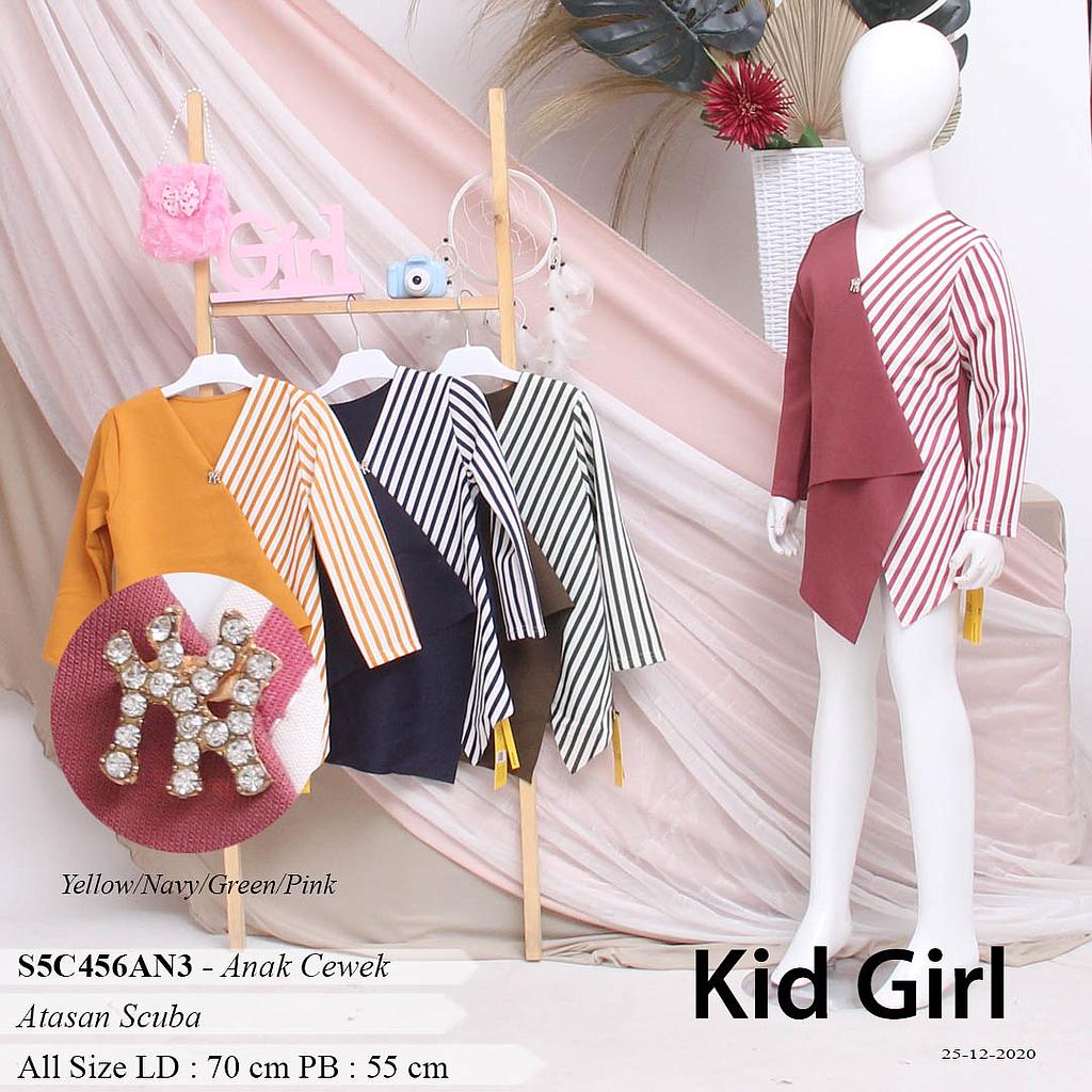 SINTIA ATASAN KIDS TGN PJG KOMBINASI ASIMETRIS + BROS
