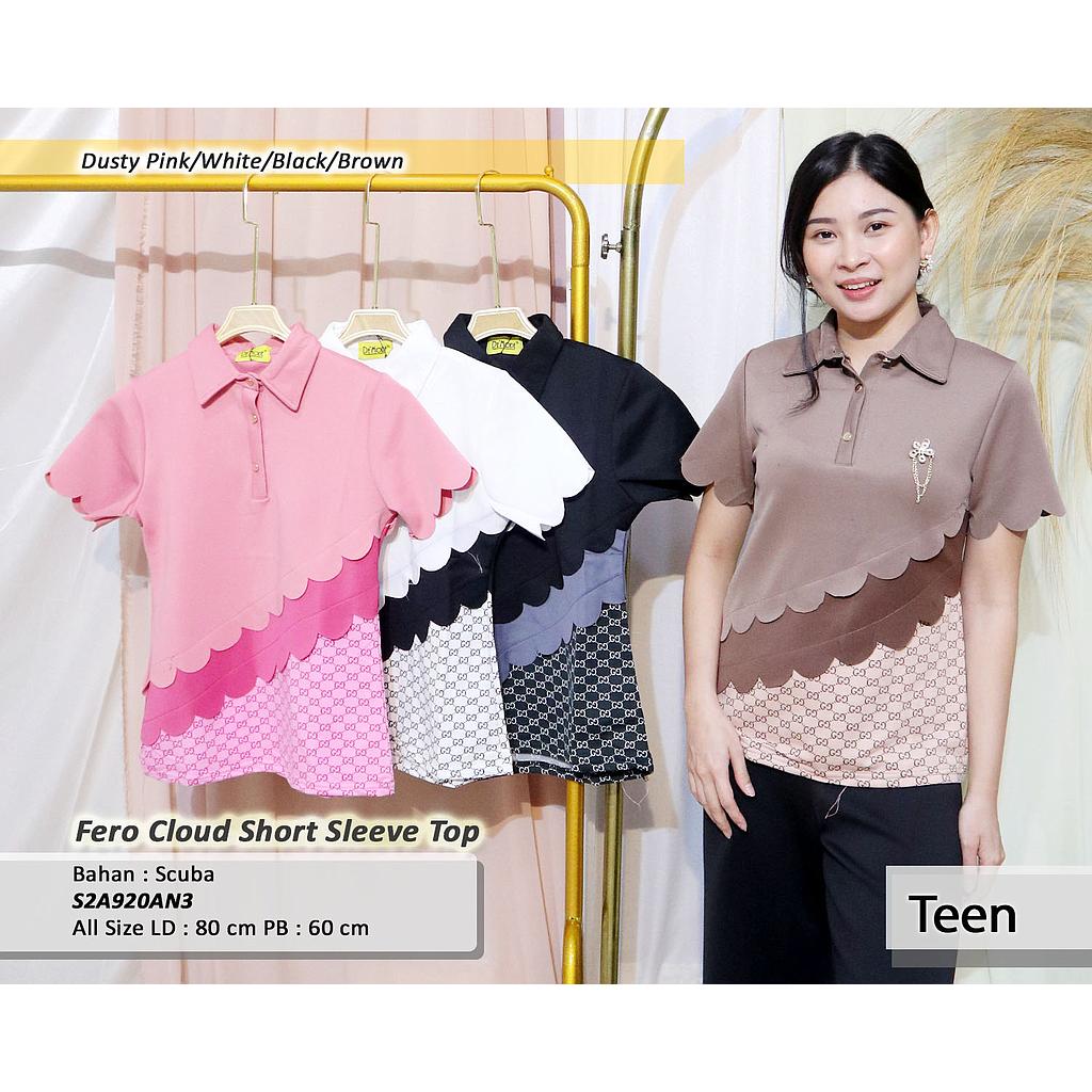 Fero Cloud Short Sleeve Top