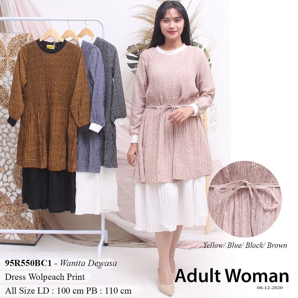 AMANDA TUNIK PLISKET DOUBLE LAYER