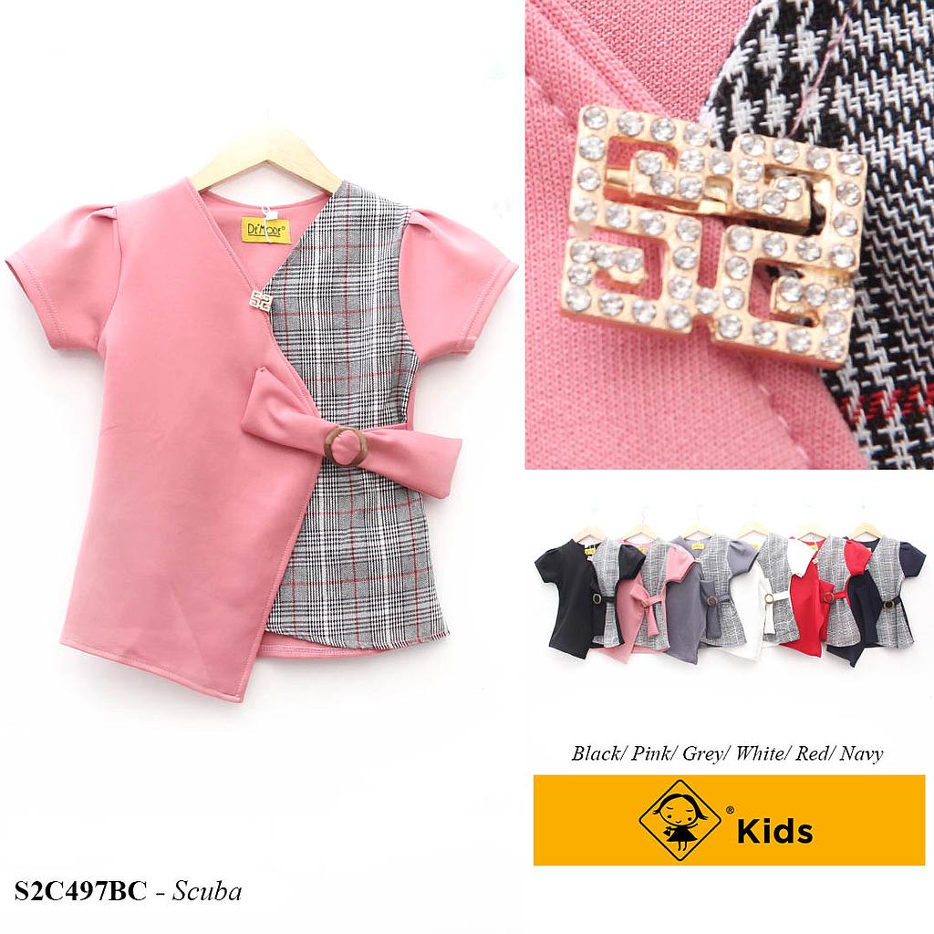 KELY ATASAN KIDS KOMBINASI KIMONO PITA + BROS