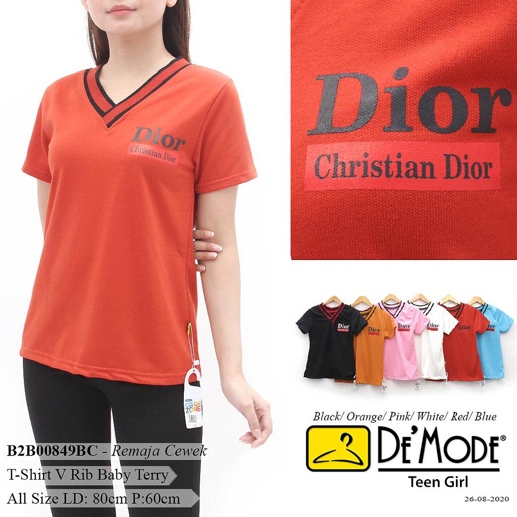 T_shirt V rib (B008)