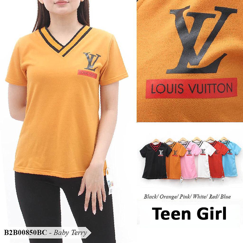 LV T-shirt V Neck (B008)