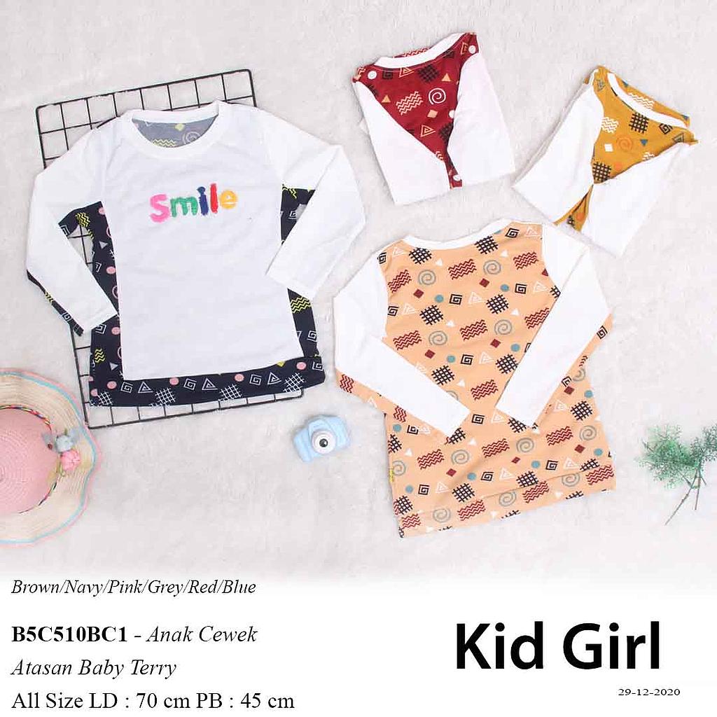 AYANA ATASAN KIDS KOMBINASI TGN PJG + AP SMILE