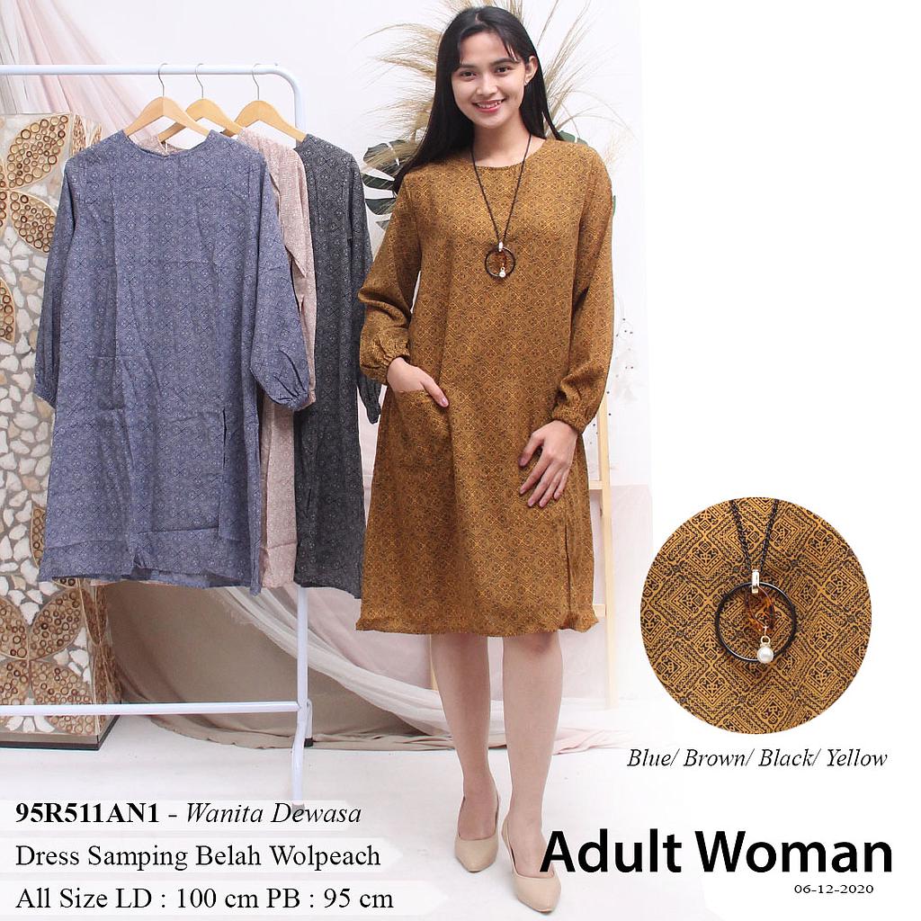 FATYA TUNIK SLIT SAMPING + KALUNG