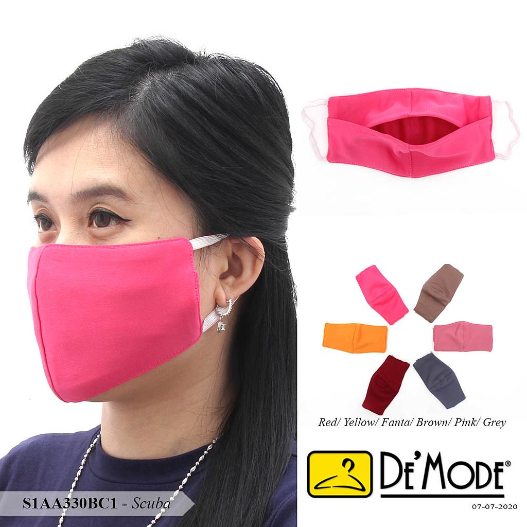 MASKER 3PLY KUPING KARET - WARNA