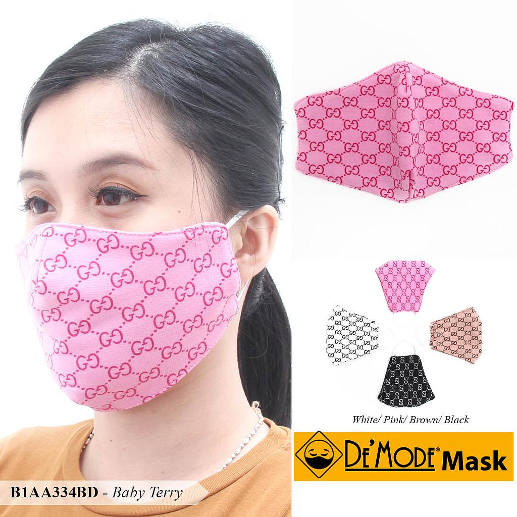 MASKER 2PLY TALI KARET - GUCCI PRINT