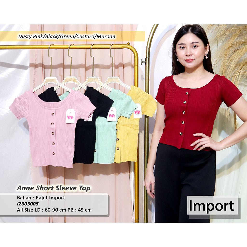 Anne Short Sleeve Top