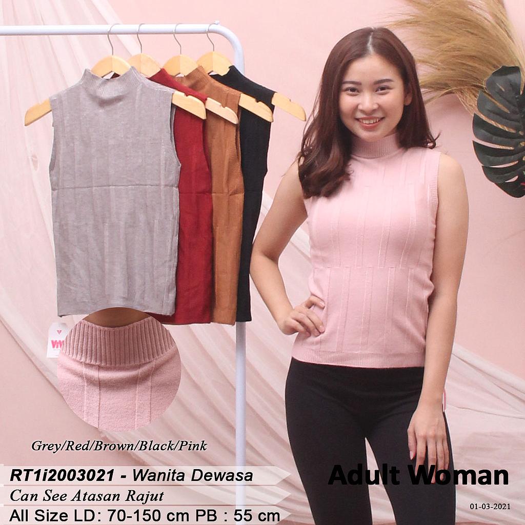 YQH-MS155 Defia atasan rajut tangan can see turtleneck 