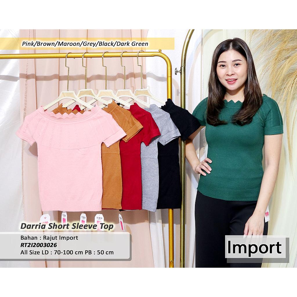 Widy Sabrina short sleeve top