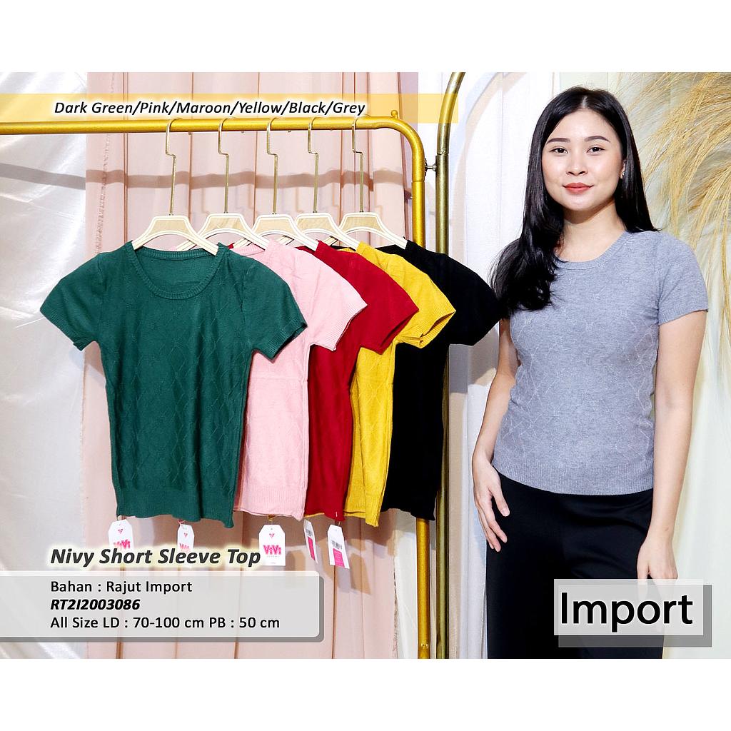 elina short sleeve top