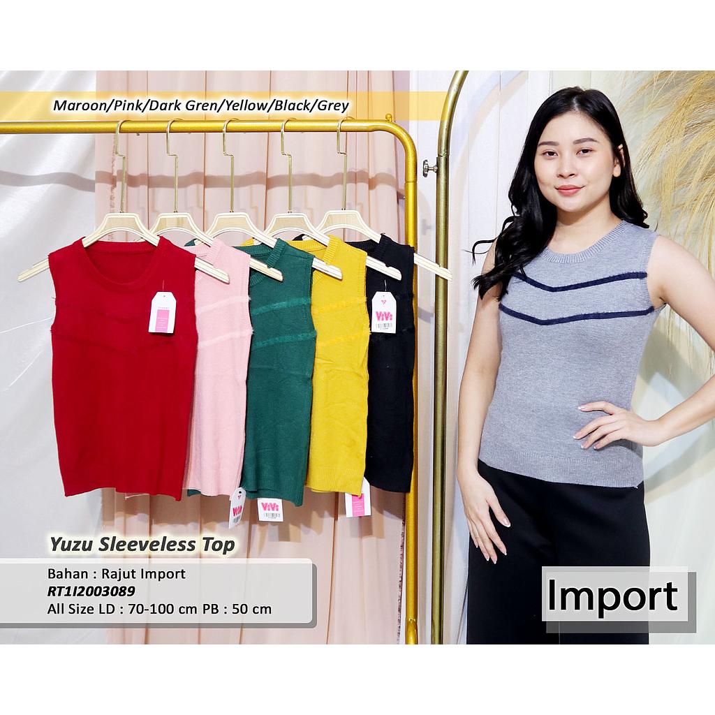 Malinka V List Top Sleeveless