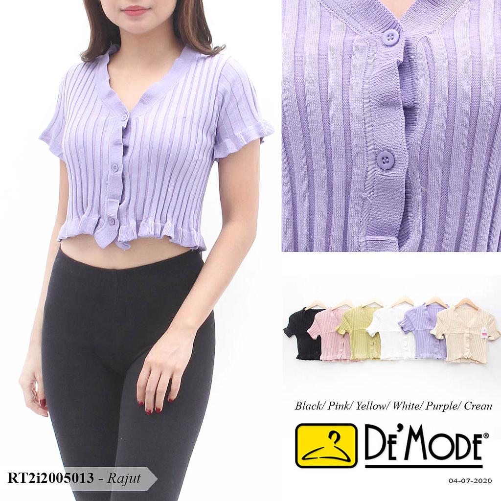 VERA ATASAN RAJUT VARIASI RUFFLE