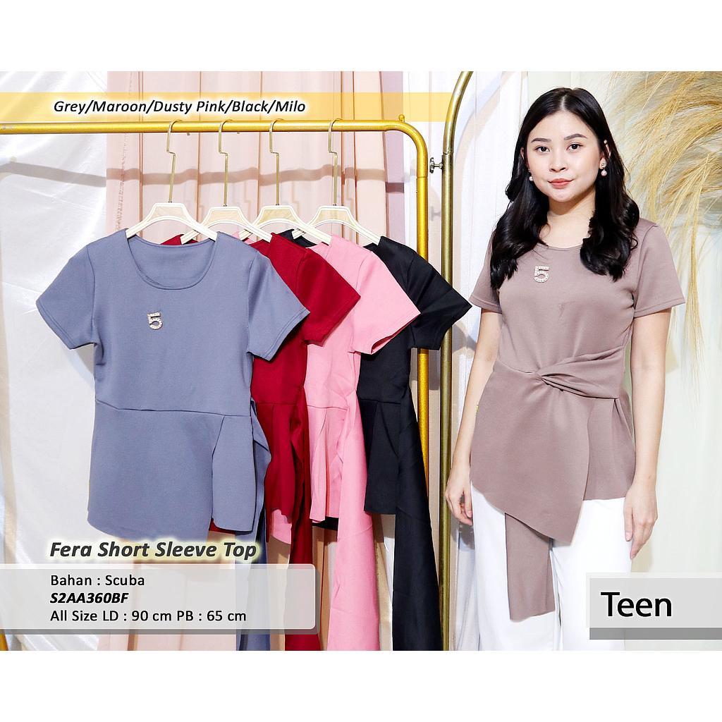 Fera Short Sleeve Top