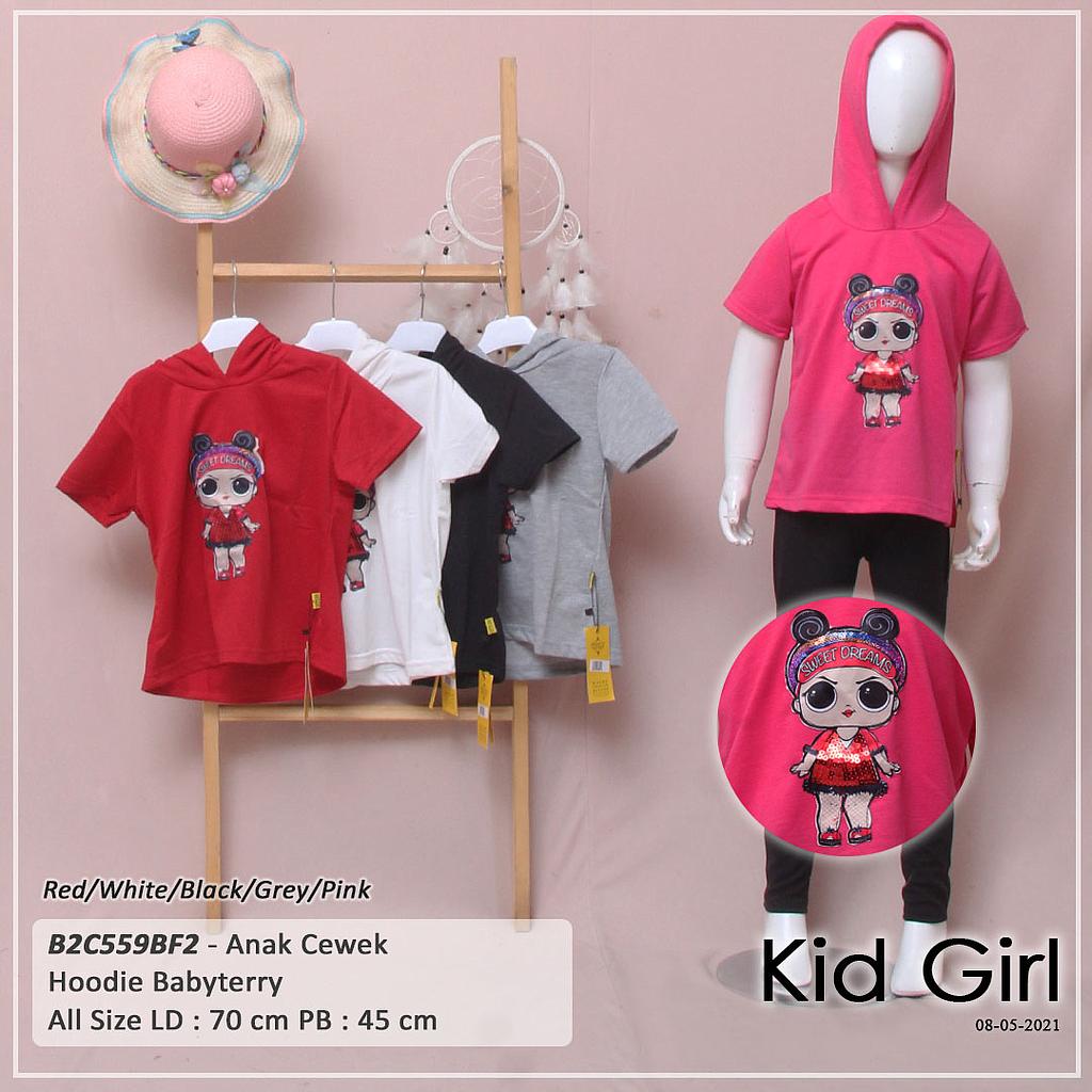SOPHIA ATASAN HOODIE TGN PDK + APLIKASI