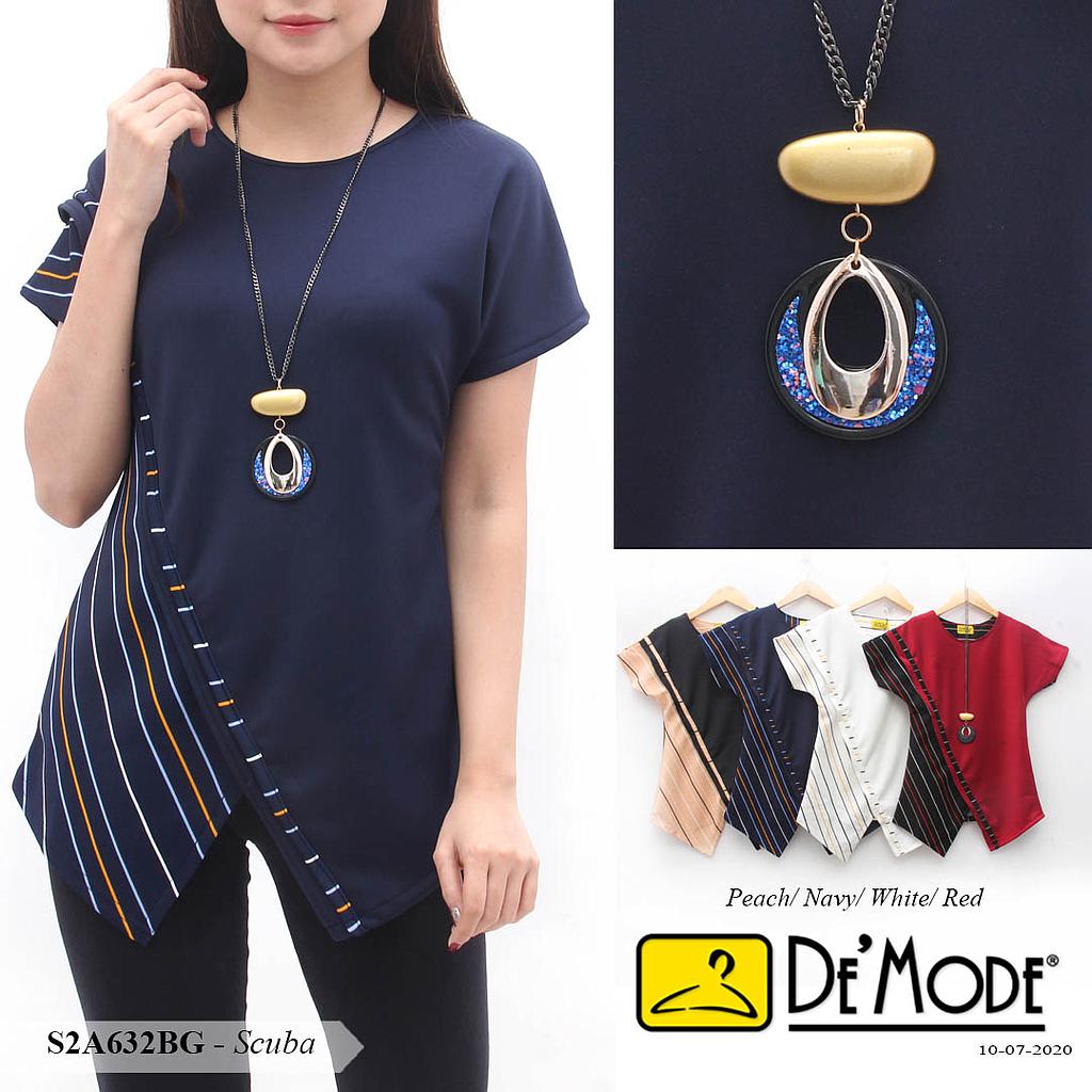 BREVA ATASAN KOMBINASI COLOR BLOCK + KALUNG