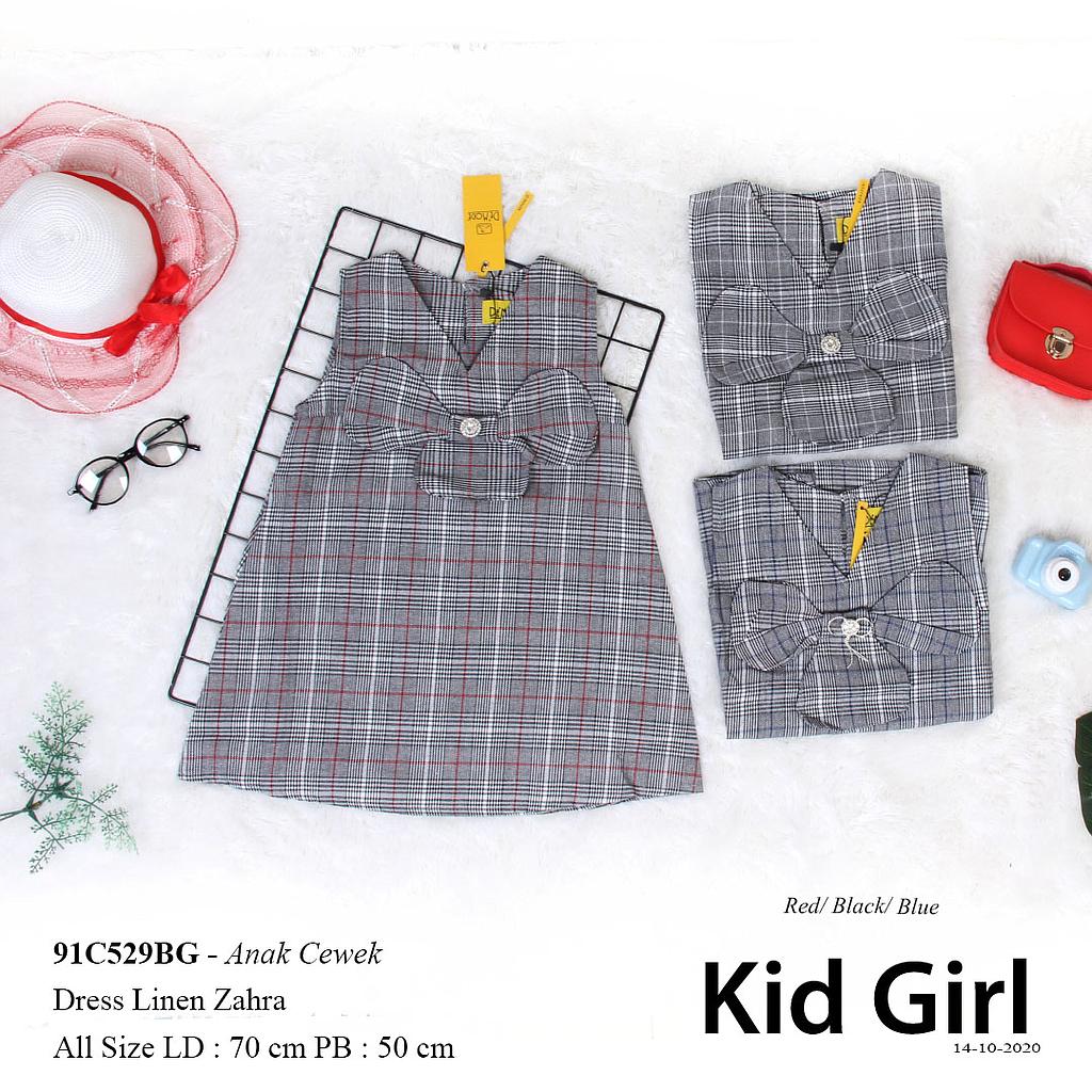 KAMILA DRESS KID VARIASI BUNGA 