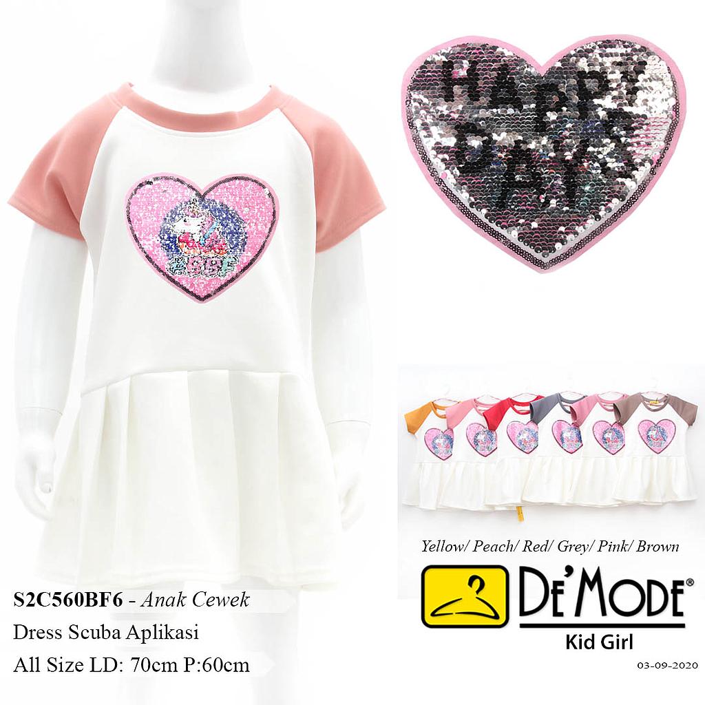 NIRMALA DRESS KID TGN RAGLAN KOMB + AP ELSA 