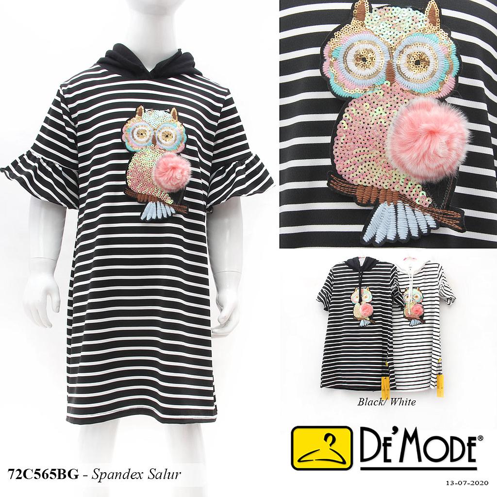 KAYLA DRESS KID HOODIE KOMBINASI 