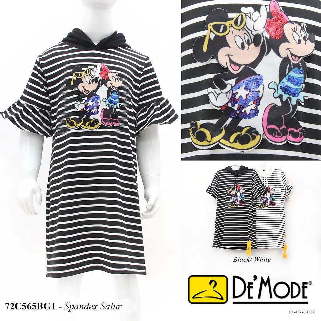 KAYLA DRESS KID HOODIE KOMBINASI