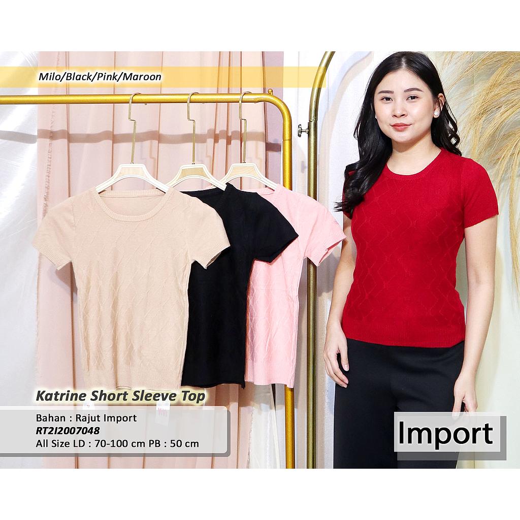 Katrine short sleeve top