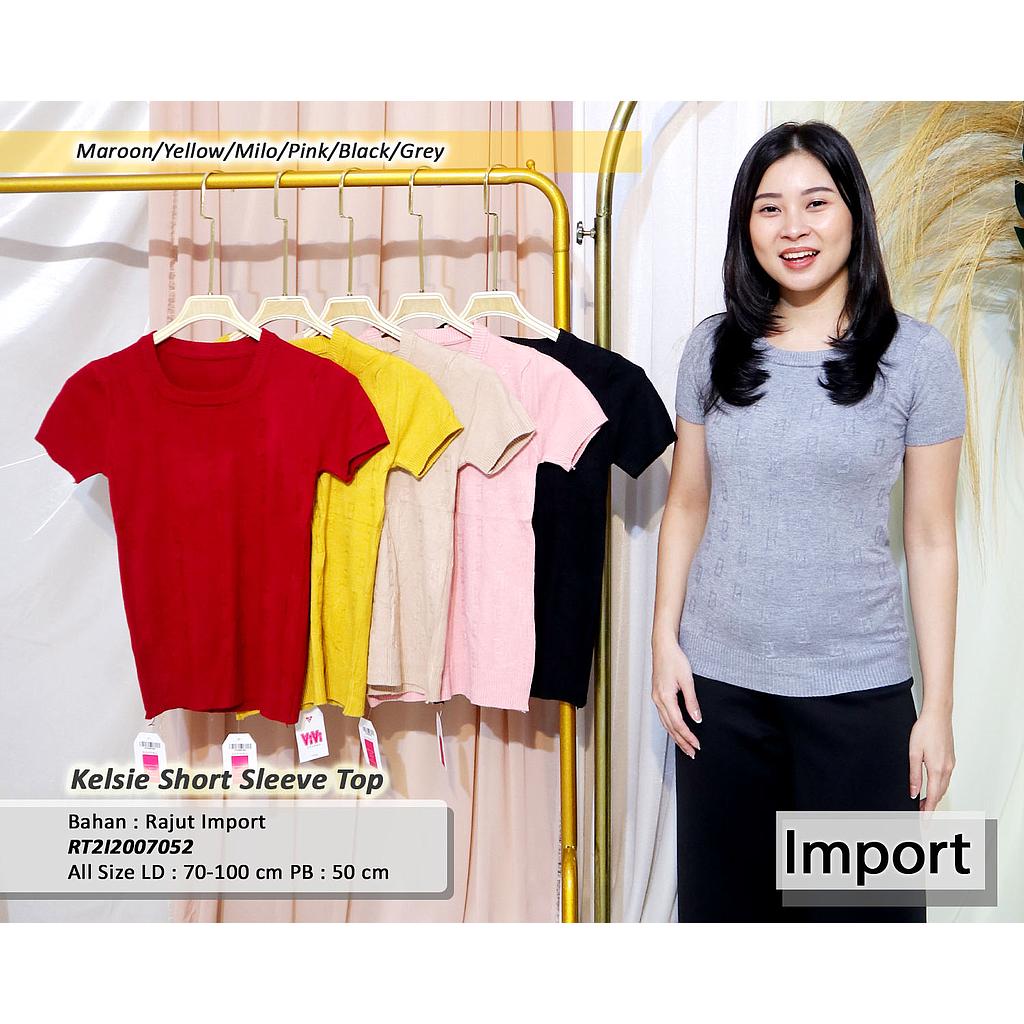Kelsie short sleeve top