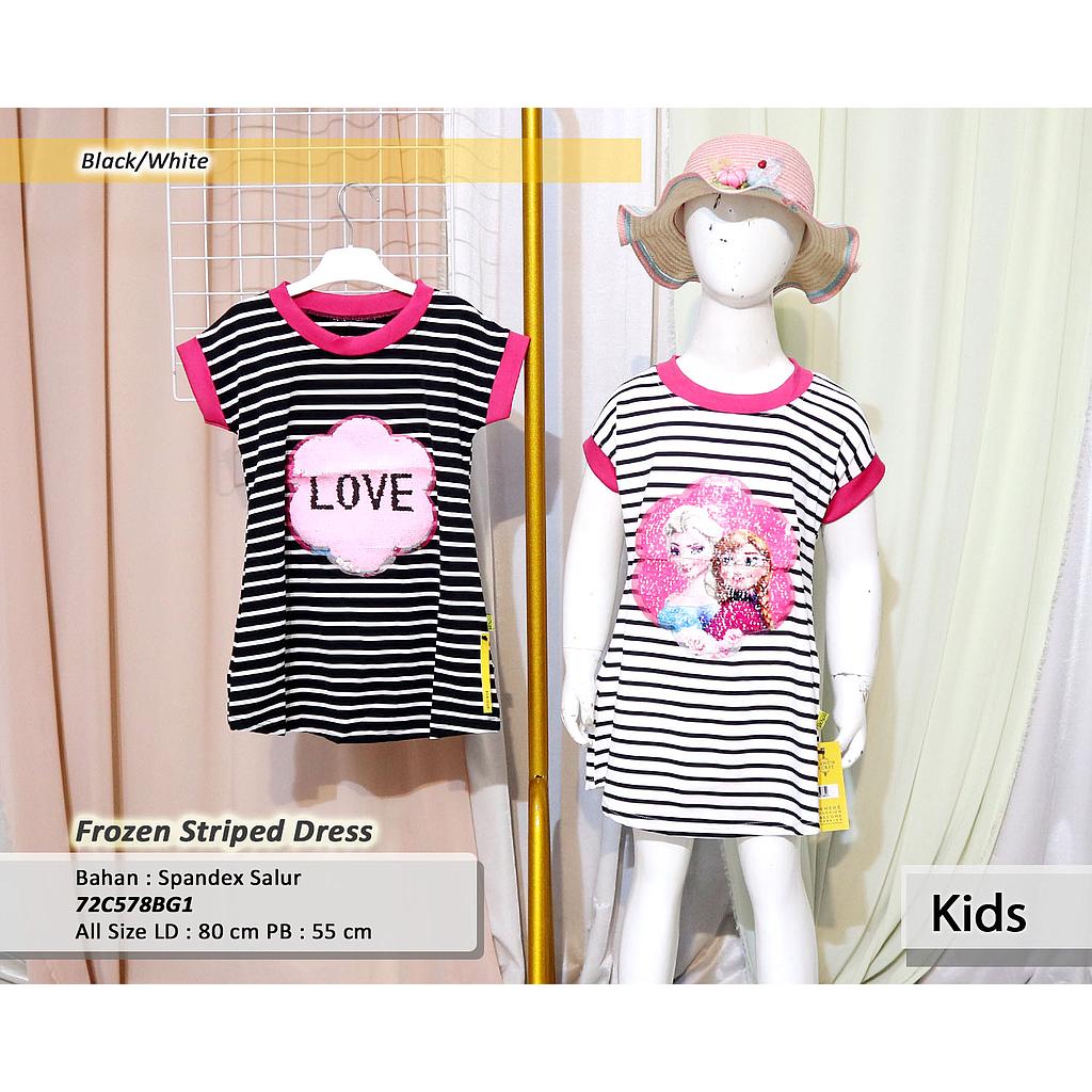 Frozen Striped Dress