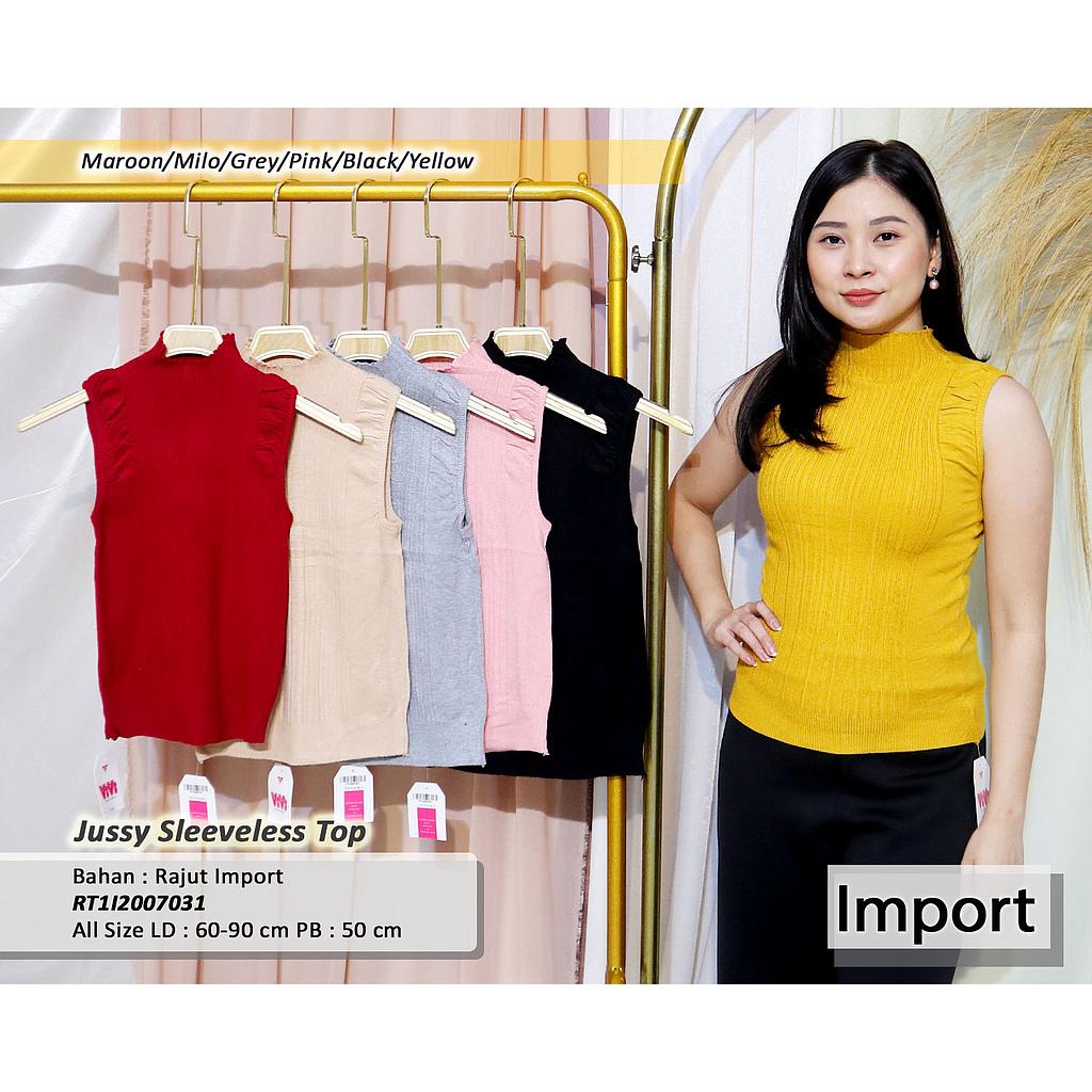 Jussy Sleeveles Top