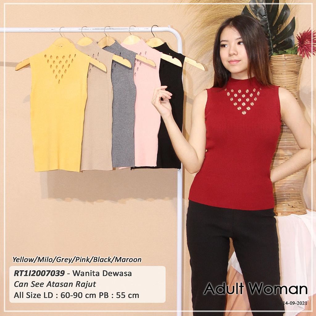 Turtle Neck sleeveless top