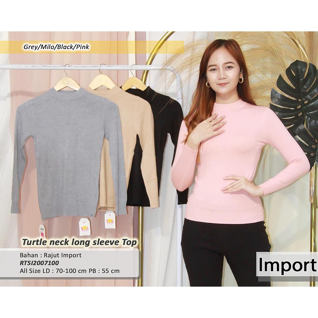 Turtle Neck Long sleeve top