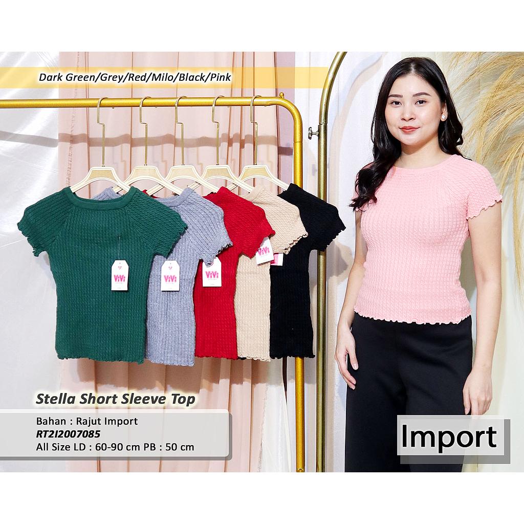 Stela short sleeve top