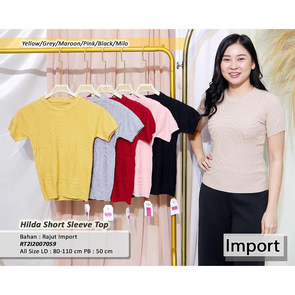 Hilda short sleeve top