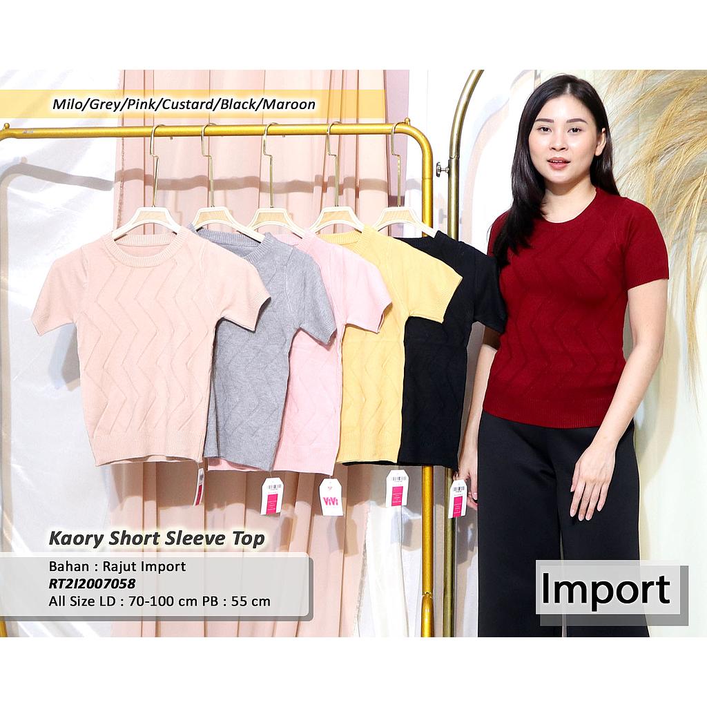 Kaory short sleeve top