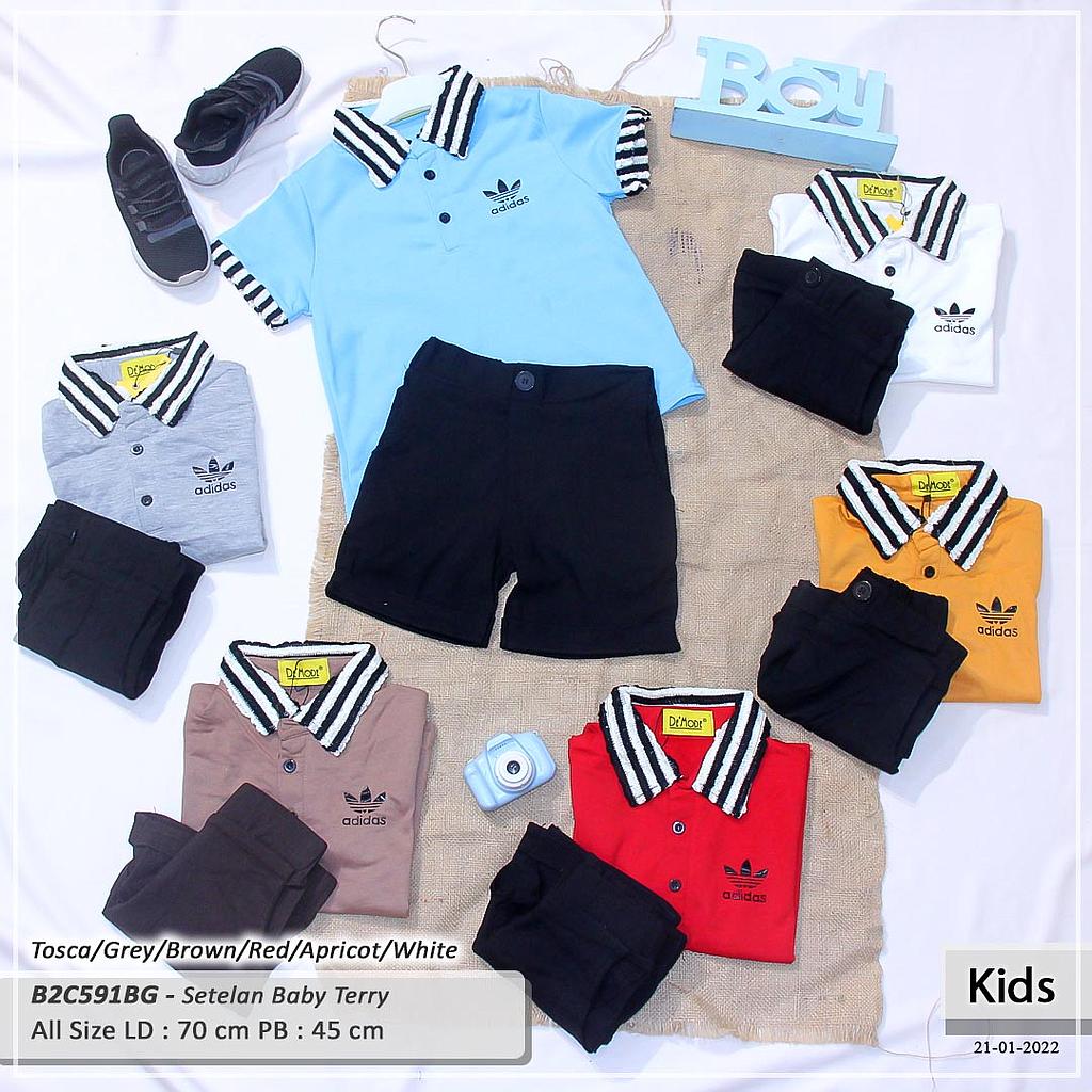 Rendy sleeveless suit (C591)