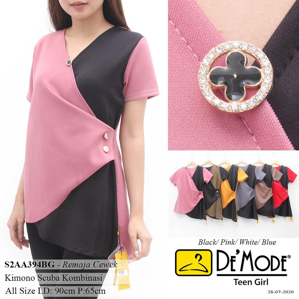 VITRI KIMONO SCUBA KANCING 