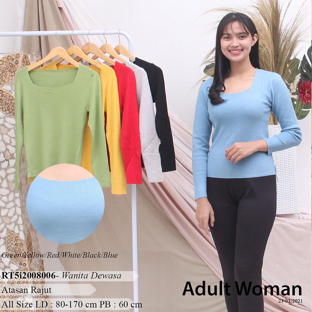ATASAN U NECK RAJUT-YQH-MS23102