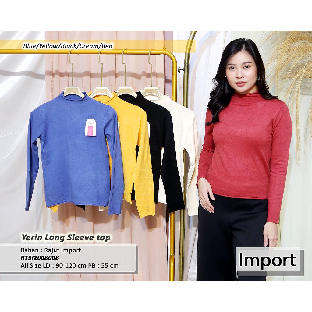 Xavira long sleeve Turtle Neck top