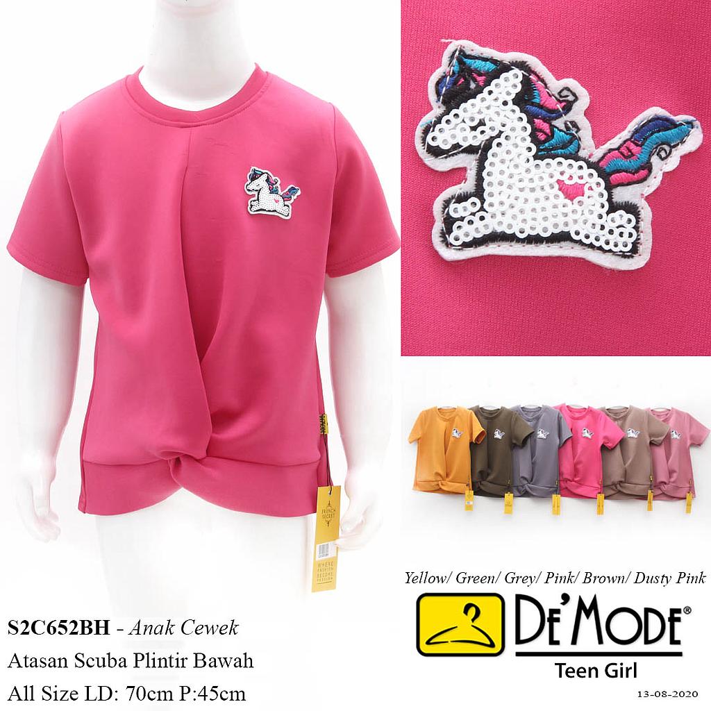 SASYA ATASAN KID PLINTIR TGN PENDEK + LOGO UNICORN