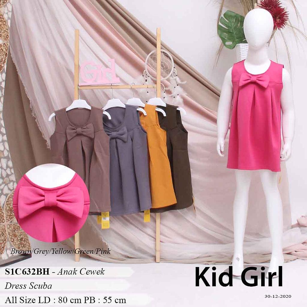 AKIRA DRESS KID VARIASI PITA TENGAH 