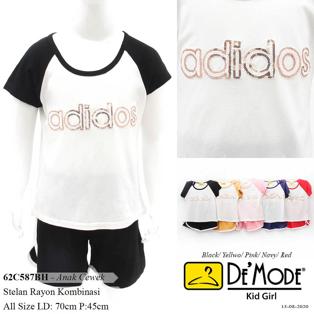 DELIA SETELAN KID TGN RAGLAN PENDEK + APLIKASI 