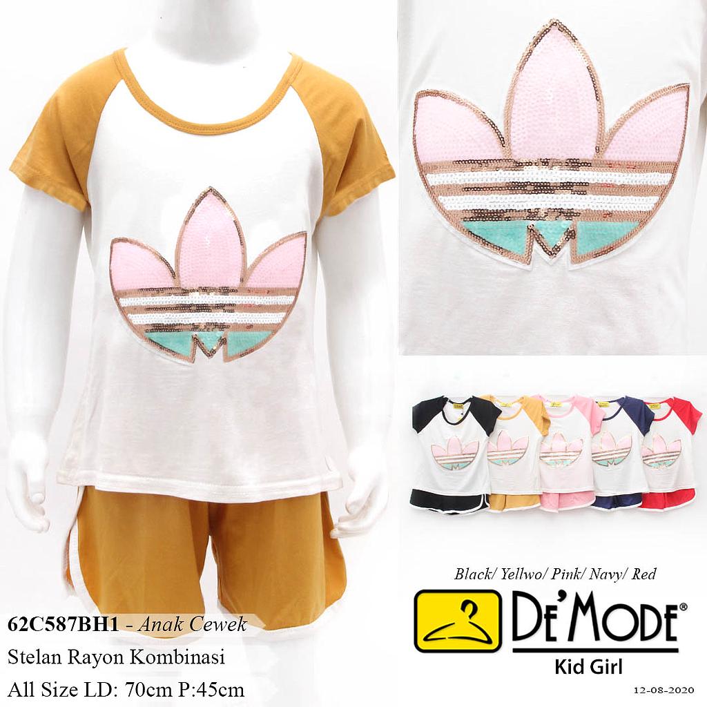 DELIA SETELAN KID TGN RAGLAN PENDEK + APLIKASI
