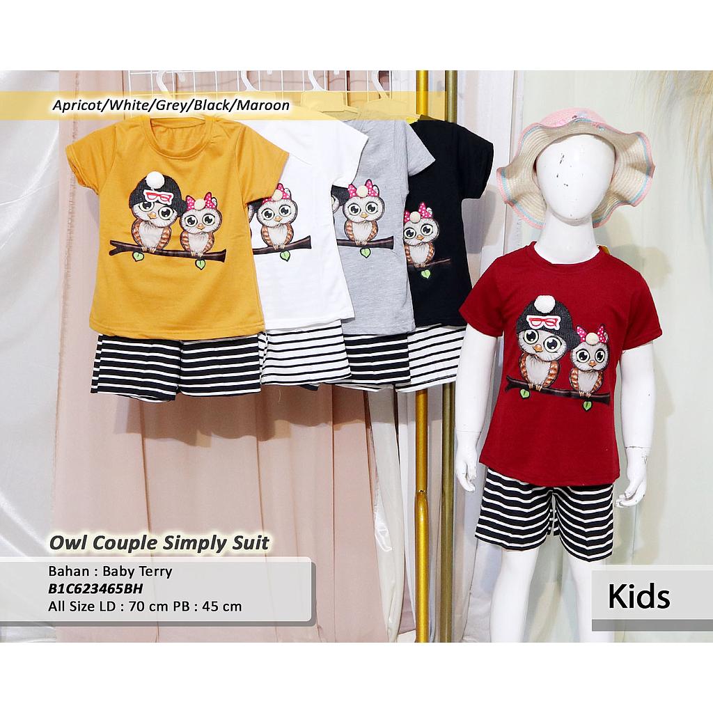 Owl Couple Simply suit (C623 +C465)