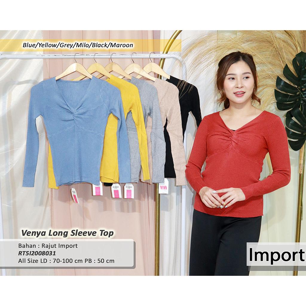 Venya Long sleeve top