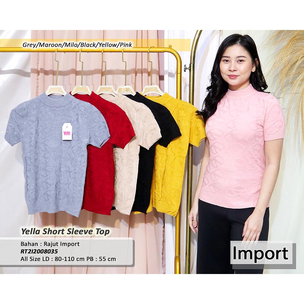 Yella short sleeve top