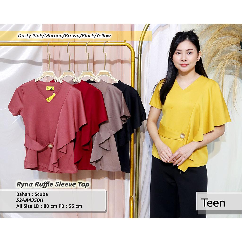 Ryna Ruffle Sleeve Top