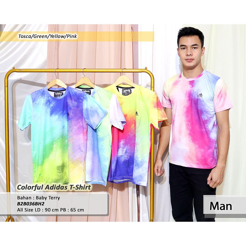 Colorful Adidas T-Shirt