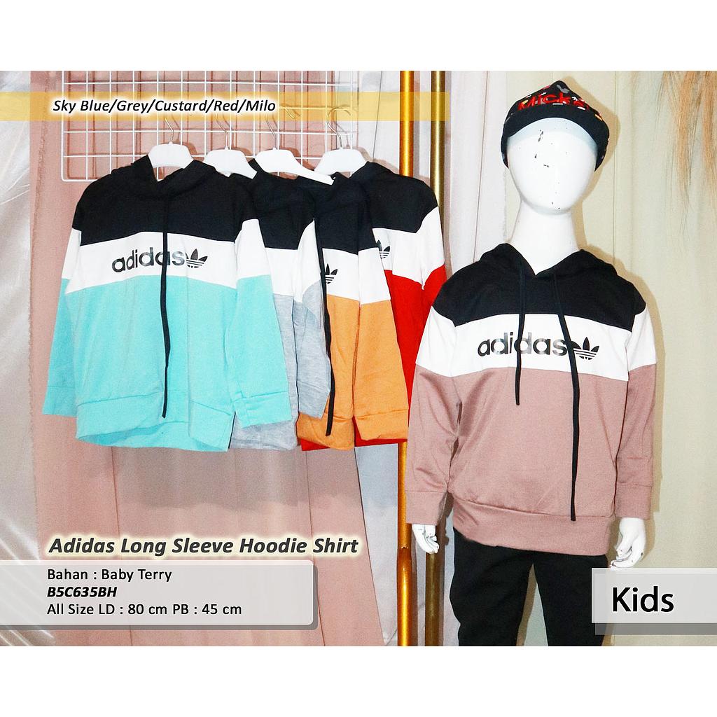 Adidas long sleeve Hoodie shirt