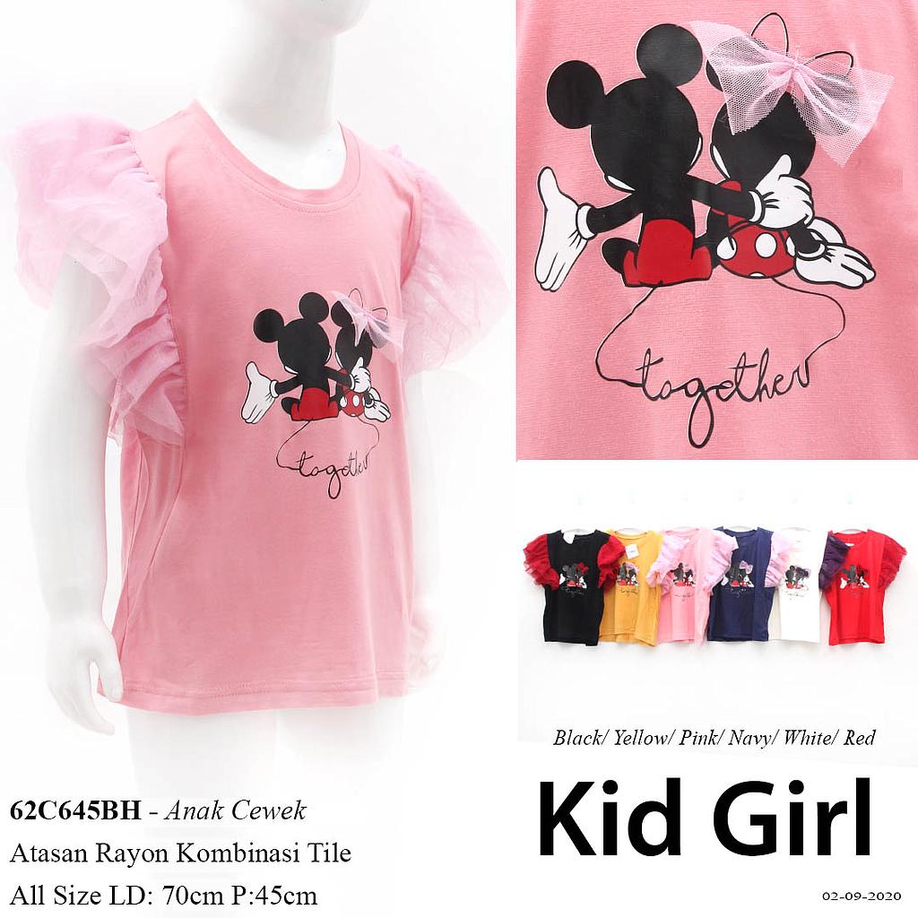 NINA ATASAN TGN RUFFLE + GAMBAR MIMAKI MINNIE 
